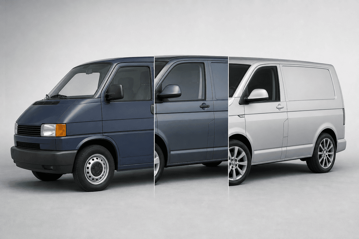 VW Transporter T4, T5, T6 : bien choisir son van d’occasion