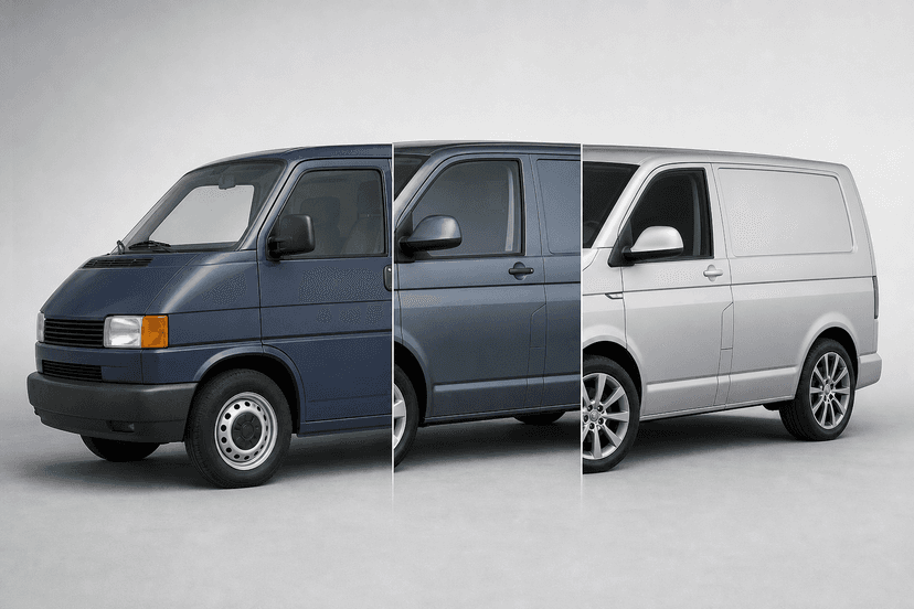 VW Transporter T4, T5, T6 : bien choisir son van d’occasion